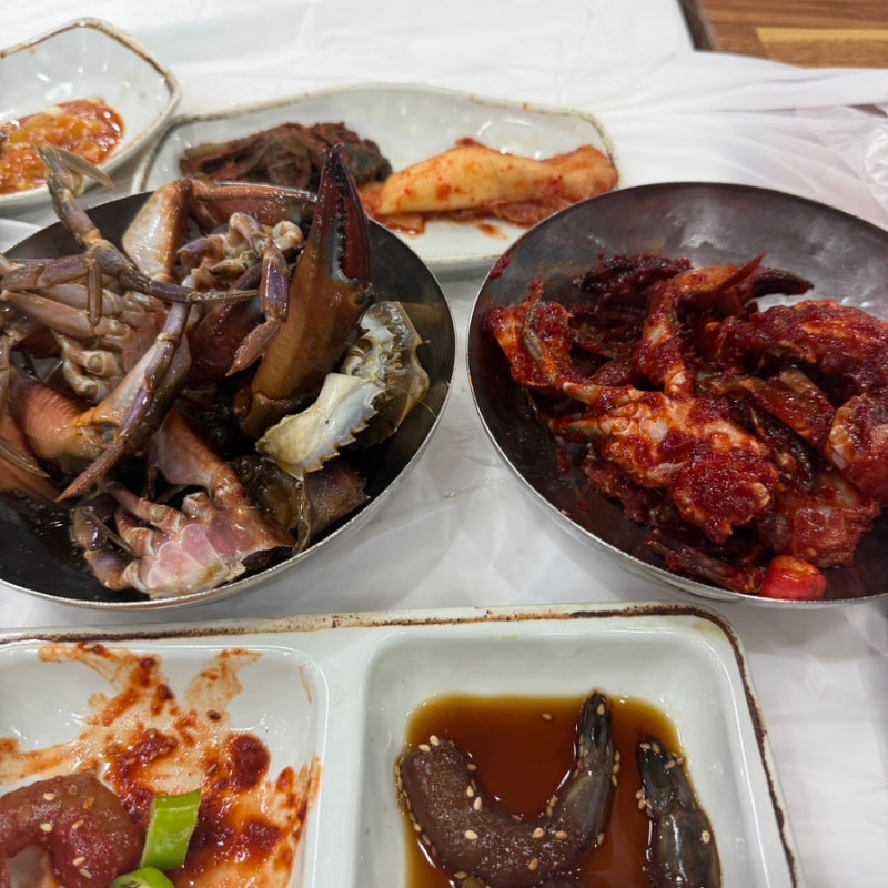 [여수 맛집] 애견동반가능한 게장 맛집 명동게장 메뉴 추천, 수산물특화시장 짱구횟집 추천