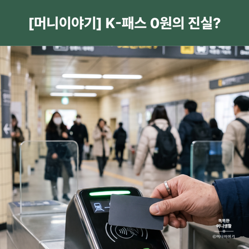 K-패스 환급금 신청하고도 0원 들어왔다? 다들 놓치는 "이 탑승 횟수"