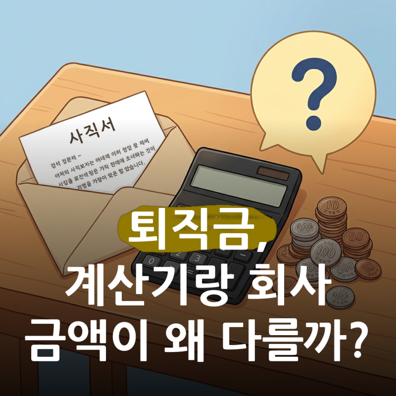 퇴직금 계산기 넣기 전에 볼 4가지, 월급 300만원 3년이면 900만원일까? 통상임금과 상여금, 연....