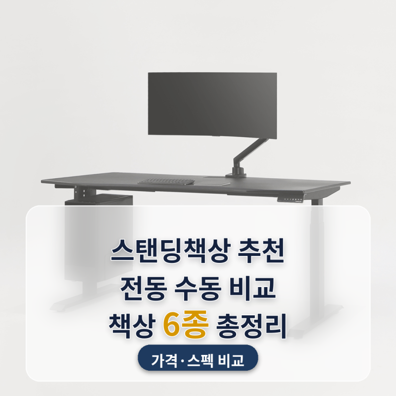높이조절 책상 추천 허리 아파 서서 일할 자리 마련할 때 6종 비교 (2026년 9월) — 전동 듀얼모....