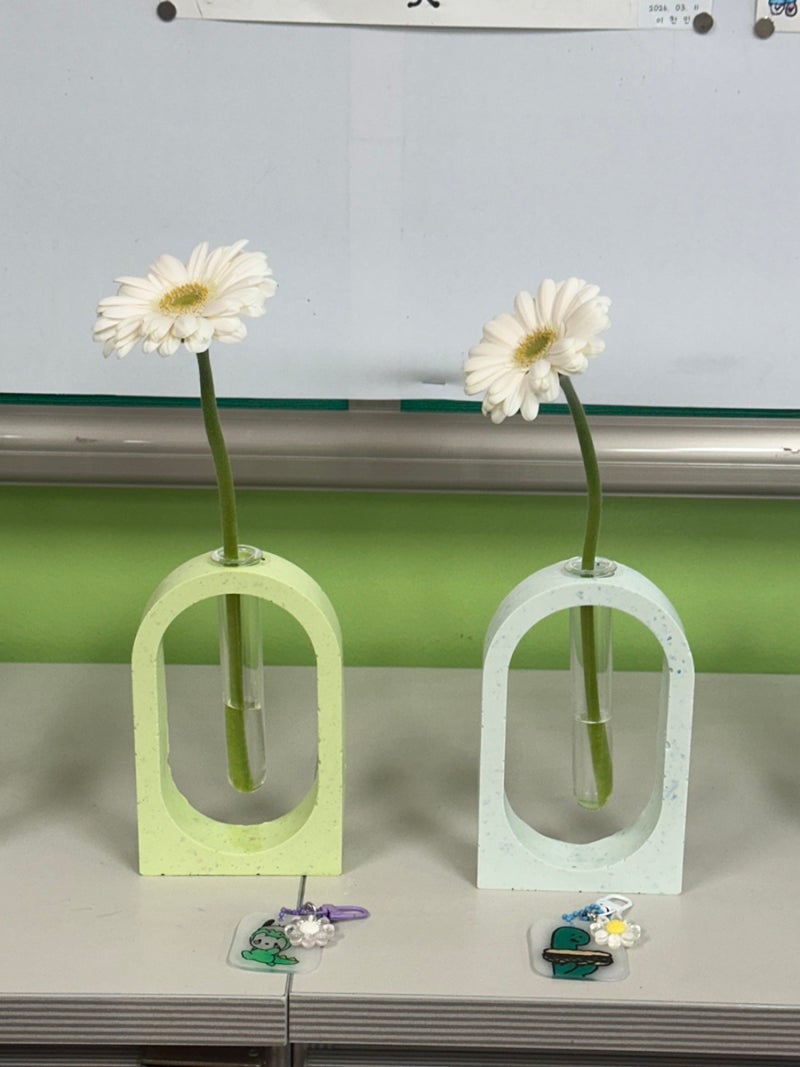 대구 경북 경산 학교 출강 초등학생 제스모나이트 화병 만들기 체험수업