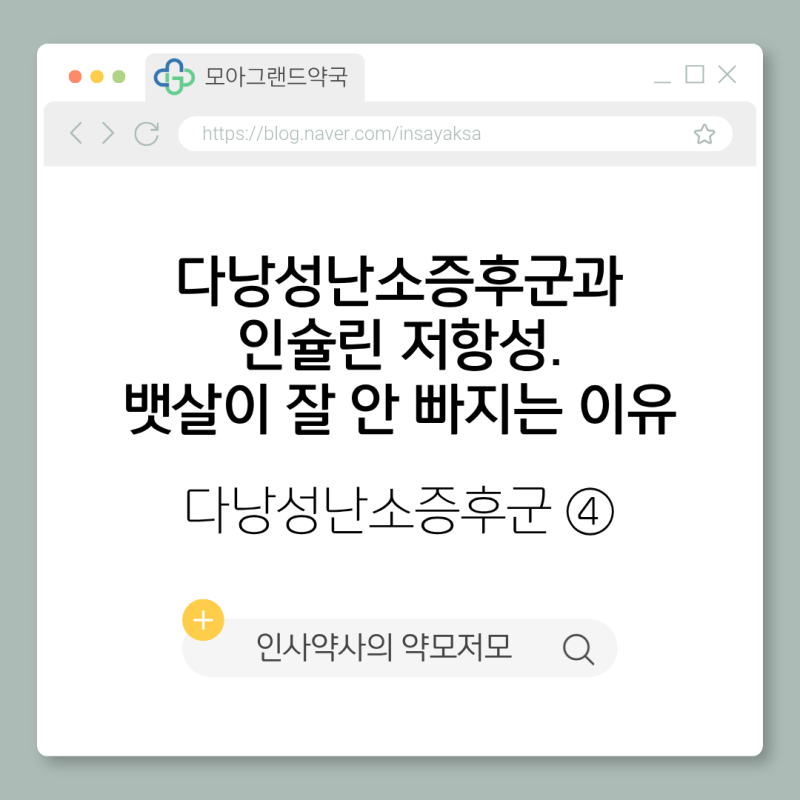 [PCOS] 다낭성난소증후군과 인슐린 저항성. 뱃살이 잘 안 빠지는 이유가 이것 때문일까요?｜다....