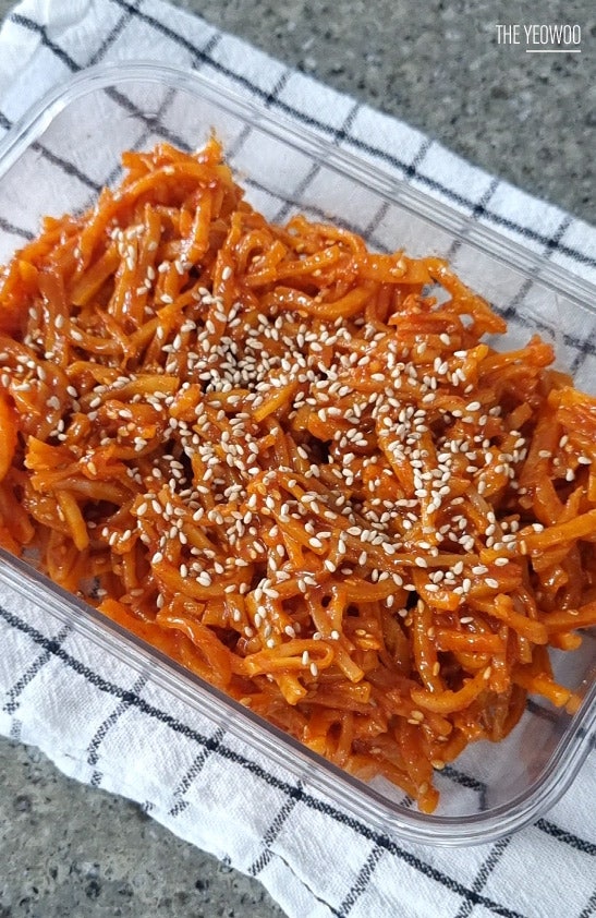 오징어채무침 진미오징어채무침 만드는 법, 도시락반찬