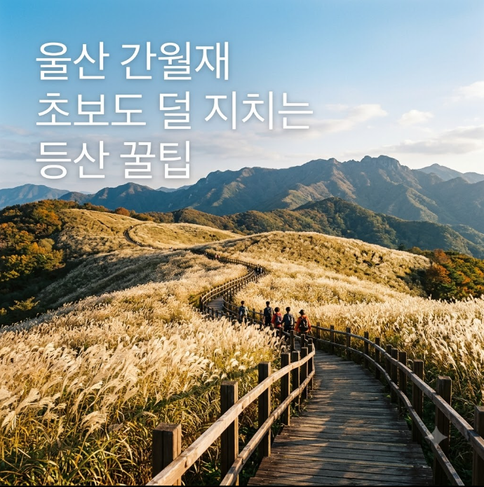 울산 간월재 초보도 덜 지치는 등산 꿀팁