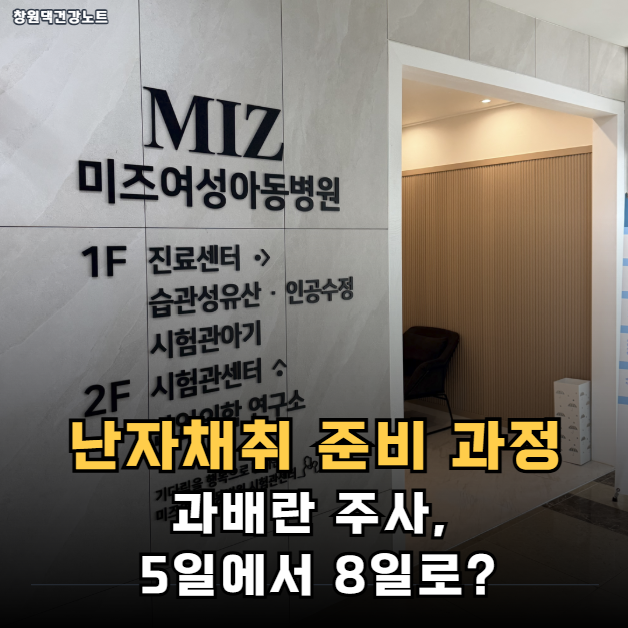 "5일이면 끝날 줄 알았는데..." 시험관 과배란 주사, 난자채취 전 8일간의 준비 과정