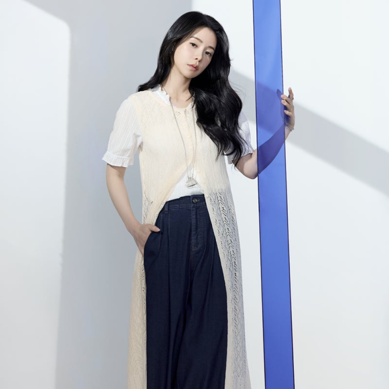 크로셰 롱 베스트 가디건 직접 써본 솔직 사용기
