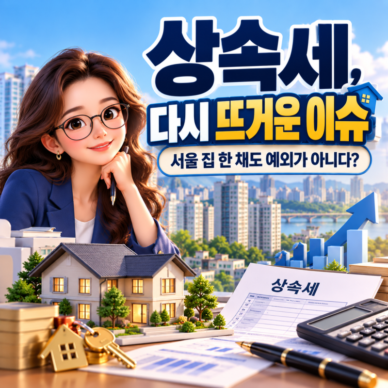 [현장노트] 상속세 30년째 그대로? 서울 집 한 채에도 세금이 붙는 이유