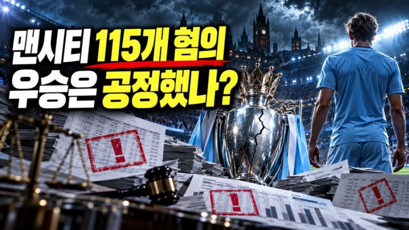 맨시티 115개 혐의, 우승은 공정했나? 재정 규정 위반 사건 총정리