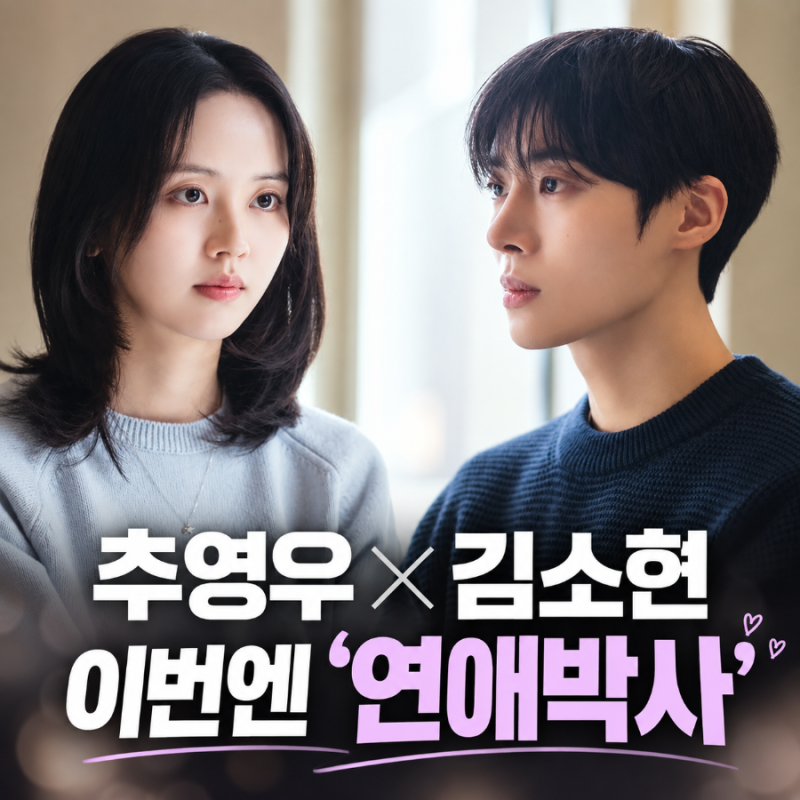 [연애박사] 추영우♥김소현 조합이라니…10월 시작하는 새 로맨스