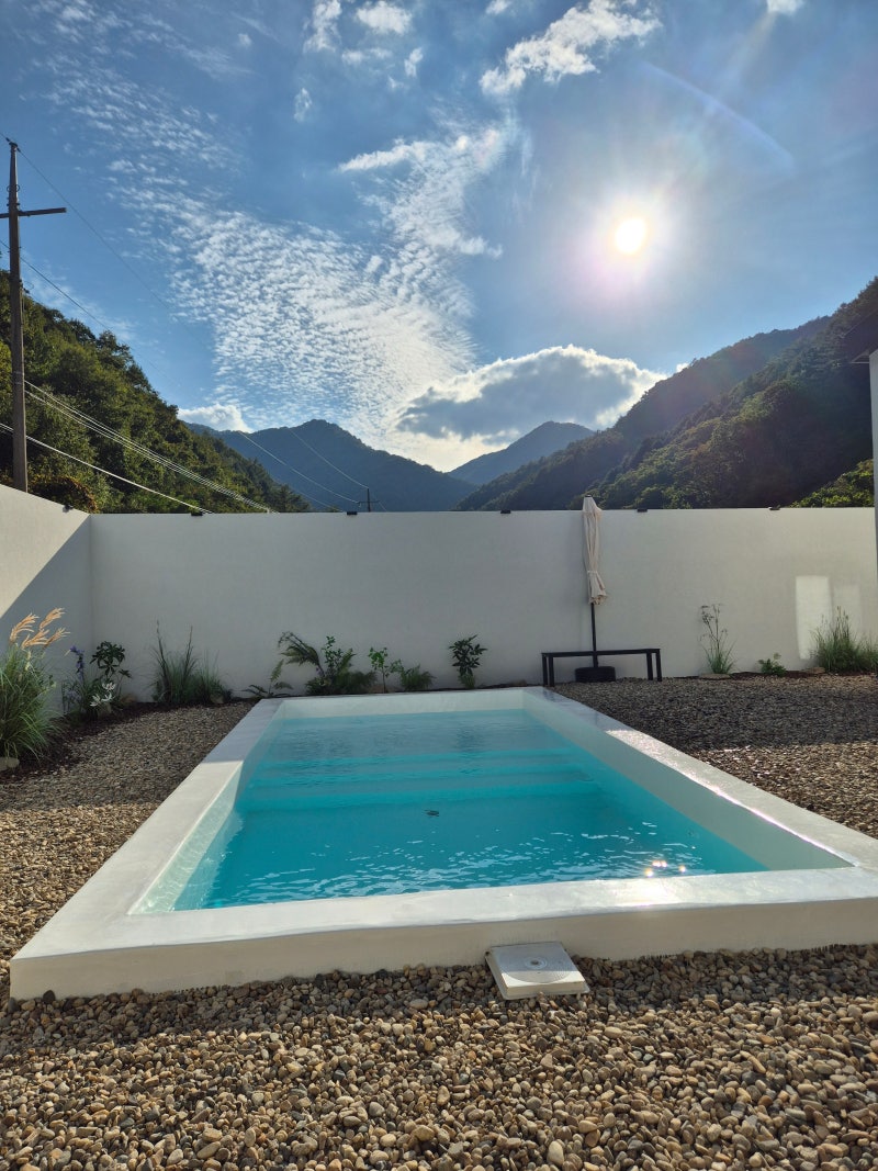 Gangwon-do Pet-Friendly Pension: Muteun, a Recommended Emotional Accommodation with a 24-Hour Pool!