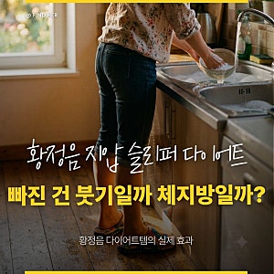 황정음 다이어트 지압 슬리퍼 효과, 붓기가 빠진 걸까 체지방이 빠진 걸까?