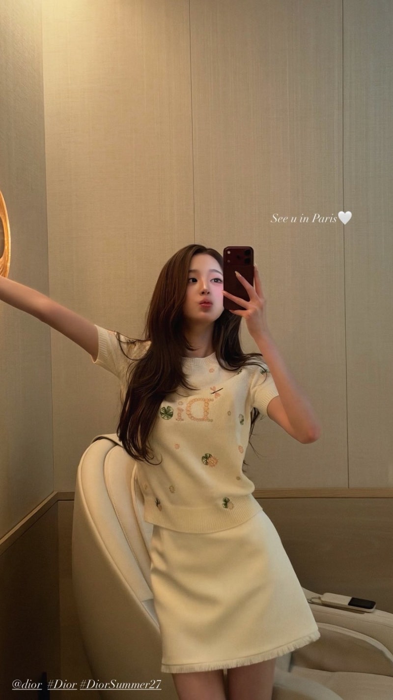장원영 디올 착장 살펴보니 최근 패션 행보가 눈에 들어온다!