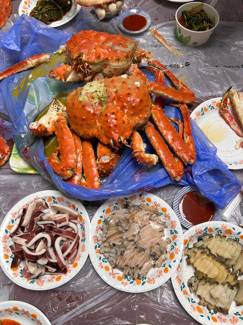 인천 연안부두 어시장 킹크랩 완호수산｜디지털 온누리 상품권 결제 후기
