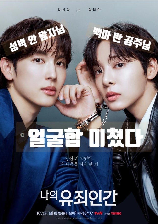 나의 유죄인간 임시완 설인아 원작소설 기본정보