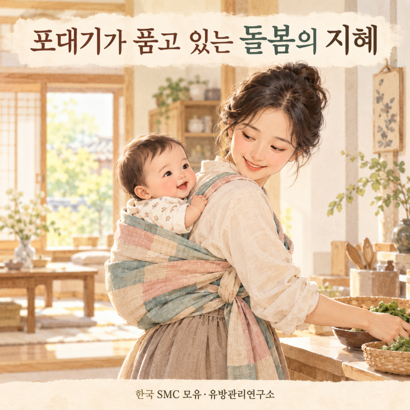 할머니의 포대기에서 배우는 애착육아의 지혜