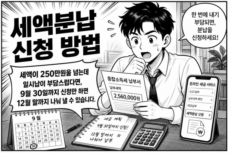 재산세 9월 16~30일, 250만원 넘으면 분할납부