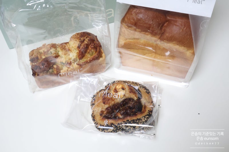밀도 잠실점 선물하기 좋고 받으면 좋은 담백식빵과 빵집 메뉴