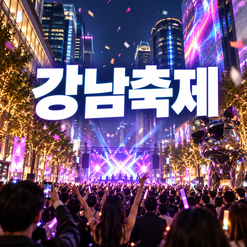2026 강남페스티벌 일정 총정리｜싸이·제로베이스원 라인업, 도산대로 퍼레이드까지