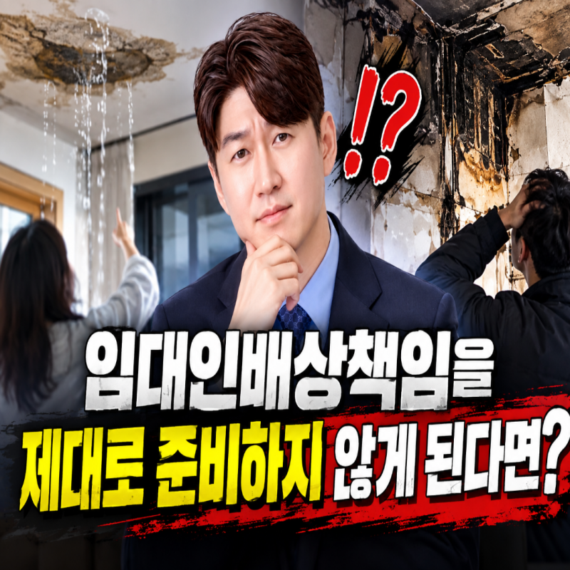 임대인배상책임을 제대로 준비하지 않게 된다면?