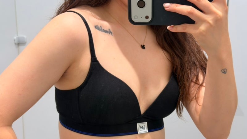 Lee Bodywear 에센셜 모달 립 노와이어 브라 팬티세트 80A 착용 후기