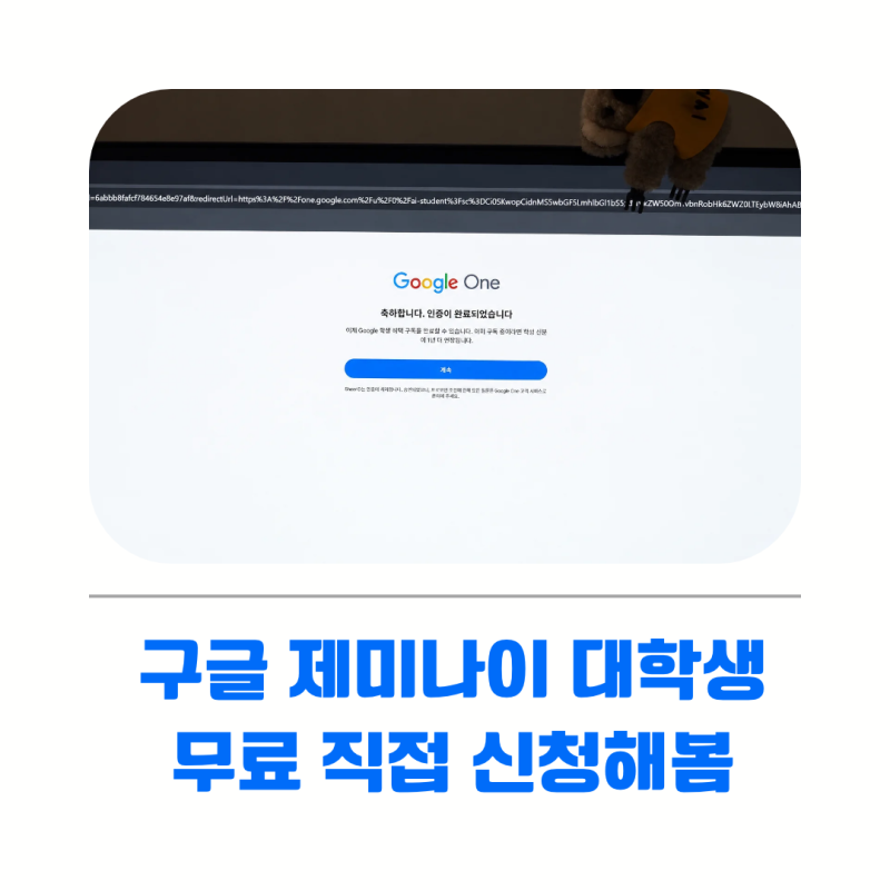 구글 제미나이 대학생 무료 직접 신청해봄, 학생 인증부터 자동결제까지