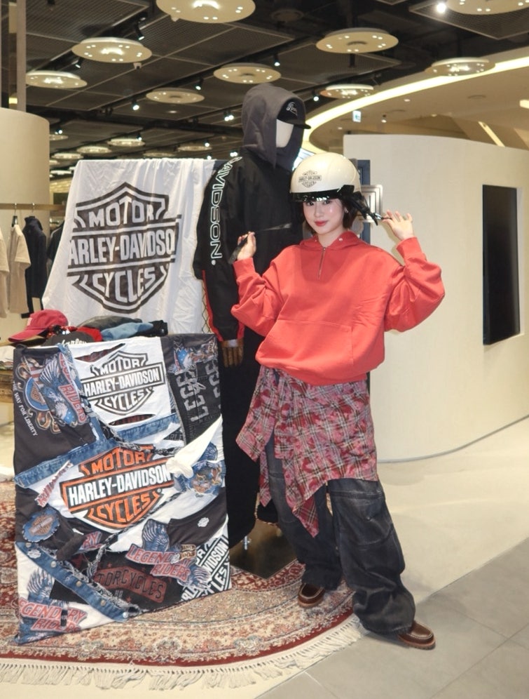 할리데이비슨컬렉션스 현대백화점판교점 매장오픈 HARLEY DAVIDSON COLLECTIONS 판교팝업 가을옷추....