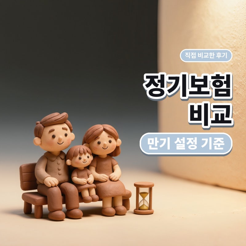 정기보험비교, 정기보험만기 설정에 따라 달라지는 보험료 플랜비보험에서 확인 (60세만기, 8....