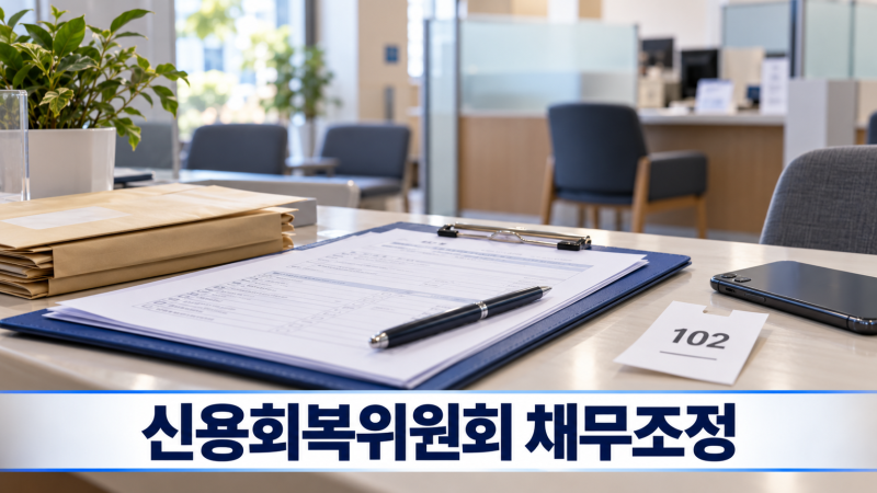 신용회복위원회 채무조정, 신청하면 빚 독촉 바로 끝? ‘다음 영업일’ 전에 봐야 할 게 있습....
