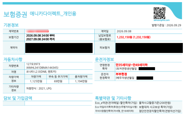 자동차보험 왜 이렇게 비싸지? - 알고 보니 가입경력이 짧았다.