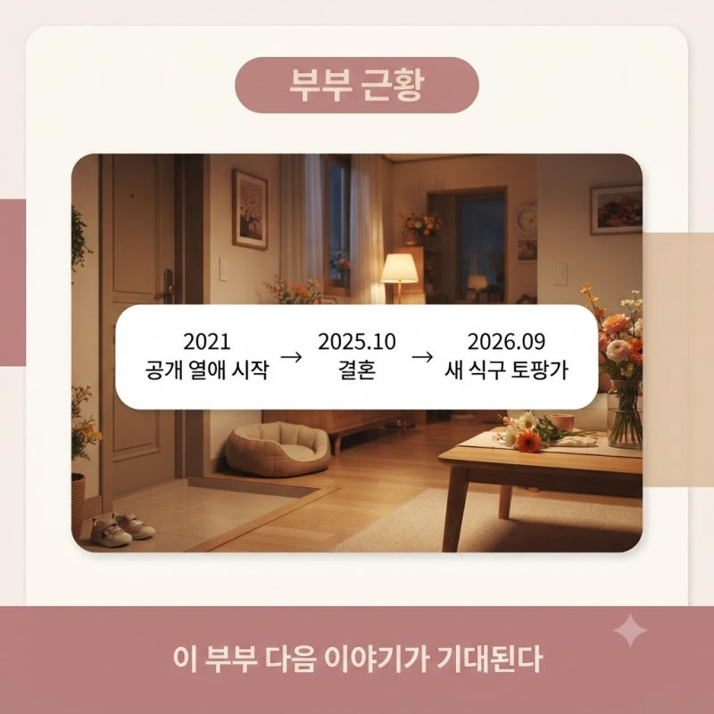 "소개합니다 우리 막내" 김나영 남편 마이큐 인스타 올라오자마자 팬들 댓글창 난리 났다