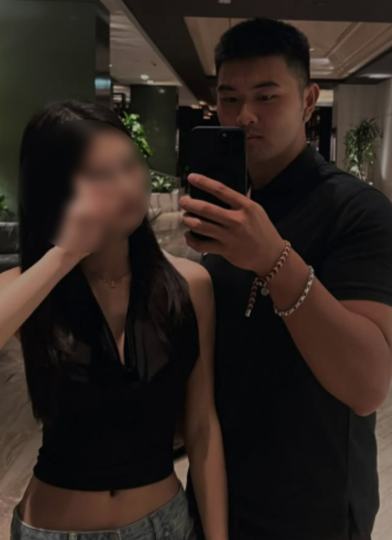 "아빠 추신수 똑 닮았네!" 21세 추무빈, 미모의 여자친구 공개 "공주랑 365일"