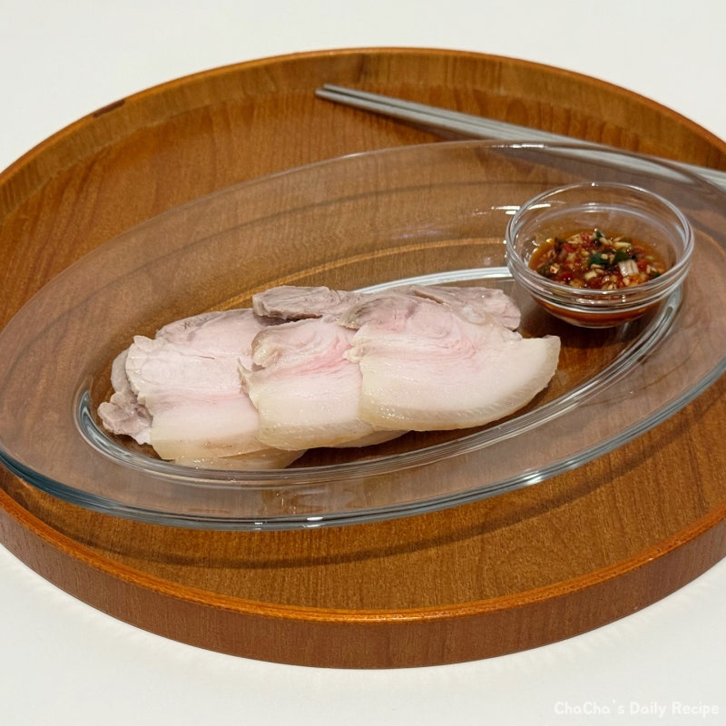맛잘알 정호영 냉제육 레시피 돼지 앞다리살 요리 냉수육