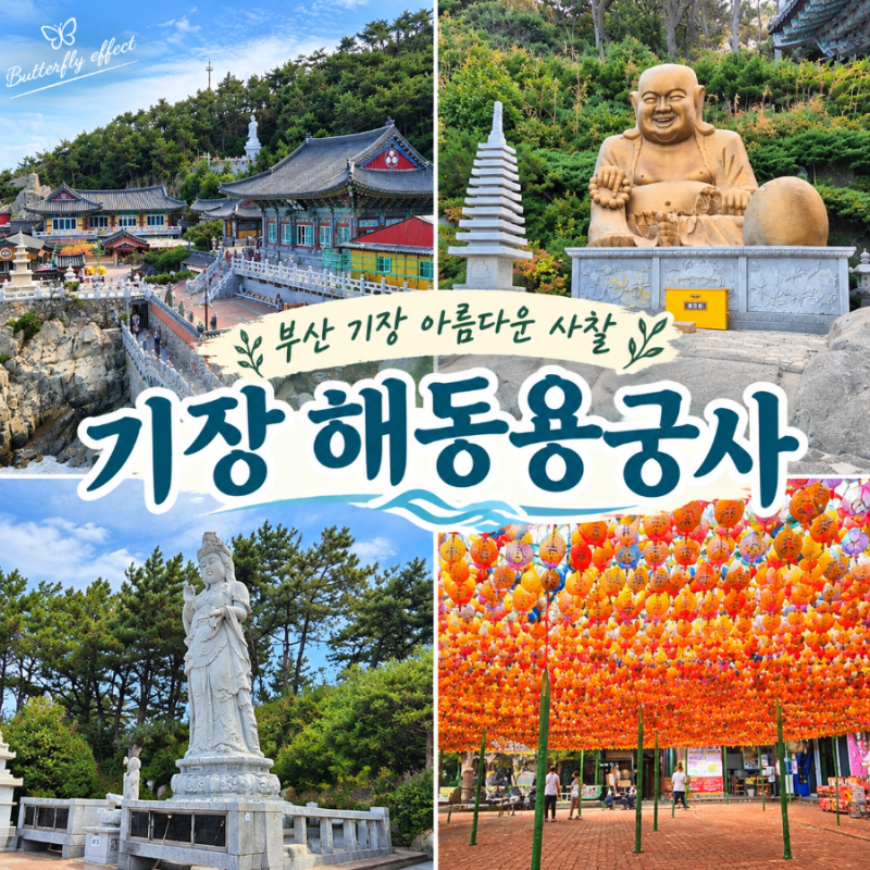 Busan Temple Hotspot Gijang Haedong Yonggungsa: Weekday Parking and Admission Fee