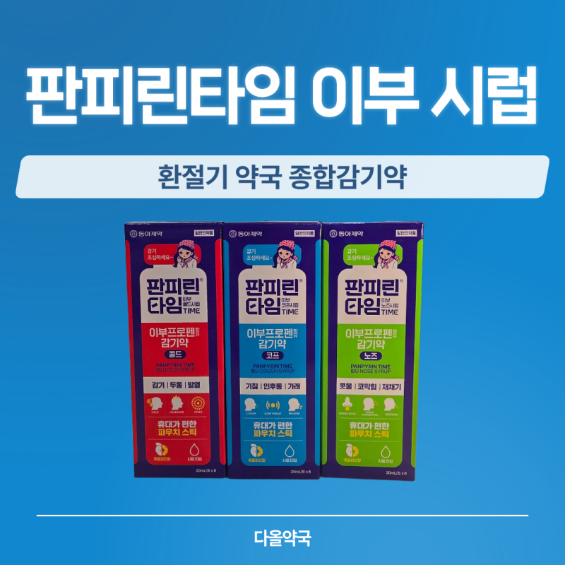 목감기 빨리 낫는 법! 몸살까지 올 때 찾는 약국 소염진통제 종합감기약 추천 판피린타임 이....