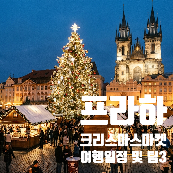 2026-2027 체코 프라하 크리스마스 마켓 여행 팁 3가지 알려드림 / 크리스마스 마켓 일정 및 최....