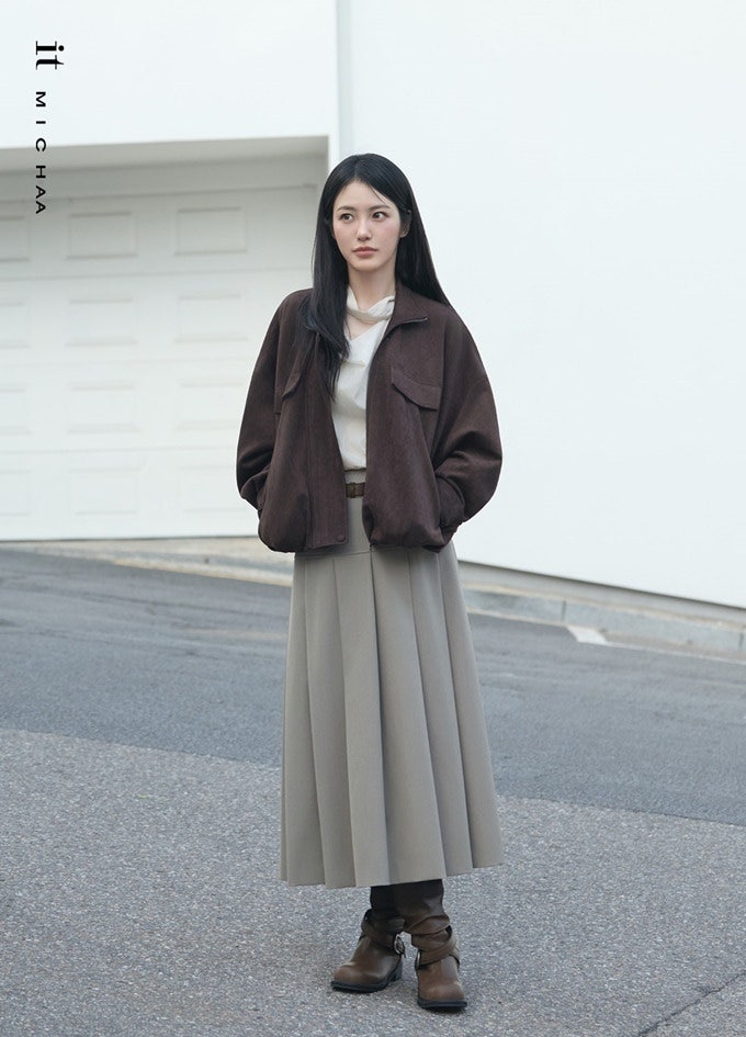 신예은·신세경 가을 코디, 브라운 재킷 vs 포근한 니트 뭐 입을까?