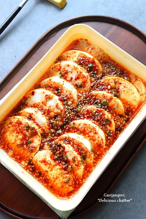 전자레인지 순두부찜 탱글탱글 부드러운 순두부요리 간장양념 밥도둑 밥반찬
