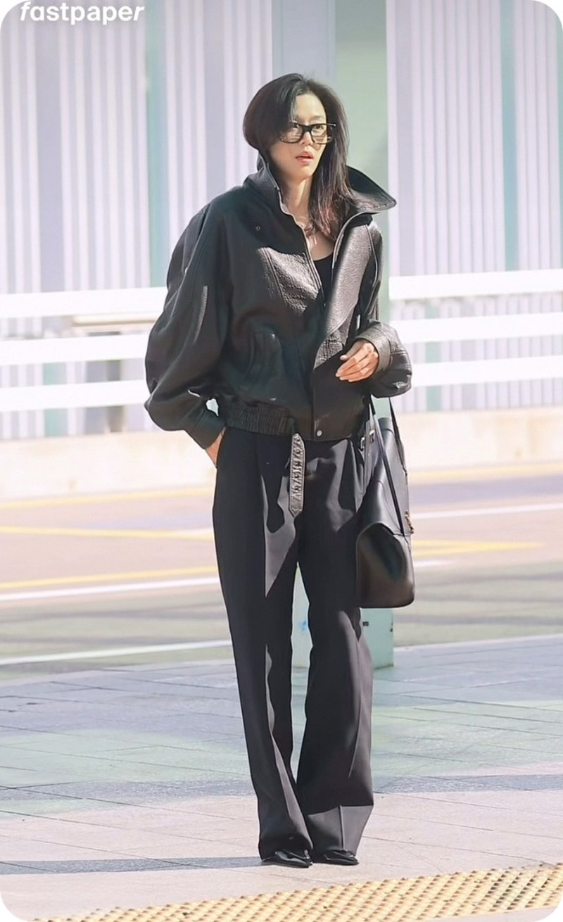 전지현 쌩얼 리즈 경신 공항패션 화제
