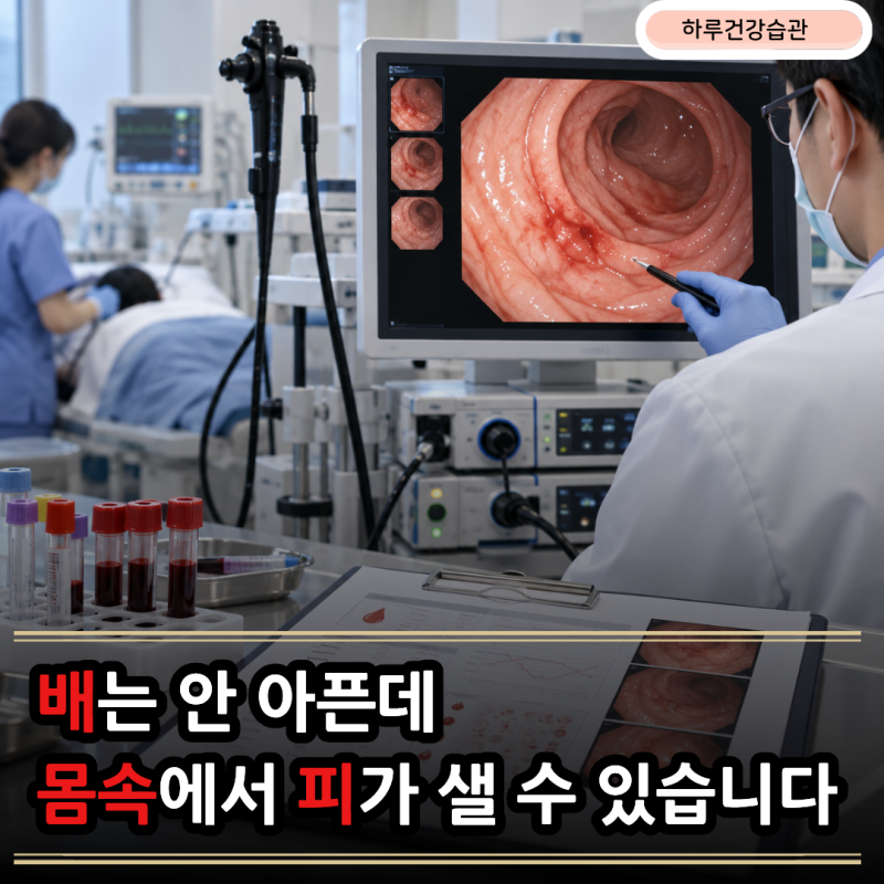 검은 변이 끈적하게 나왔다면 전날 먹은 음식 탓으로 넘기면 안 되는 모양이 있습니다