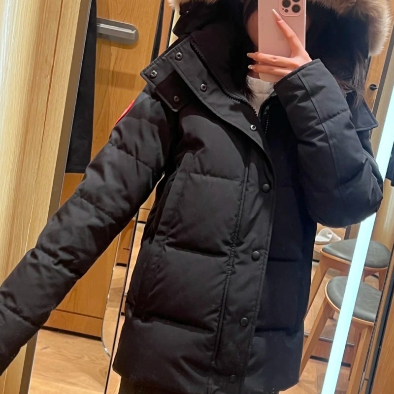 캐나다구스 쉘번 파카 여성 롱패딩 사이즈 블랙 디자인 알아보기