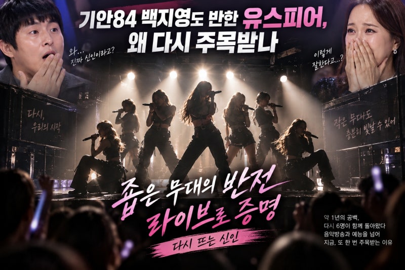 기안84 백지영도 반한 유스피어, 왜 다시 주목받나