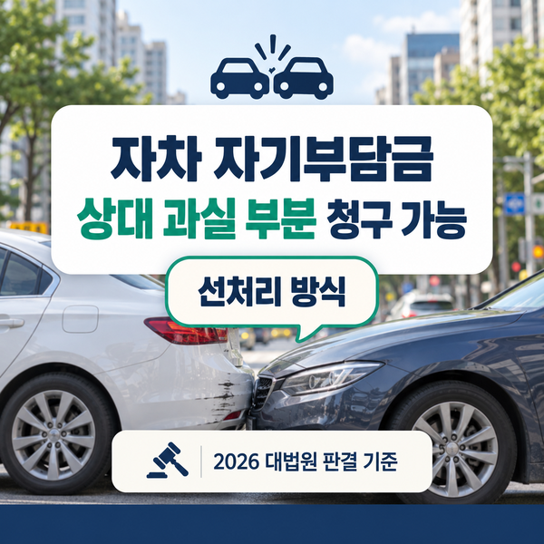 자동차보험 자기부담금 환급 쌍방과실인데 내가 낸 돈도 받을 수 있을까