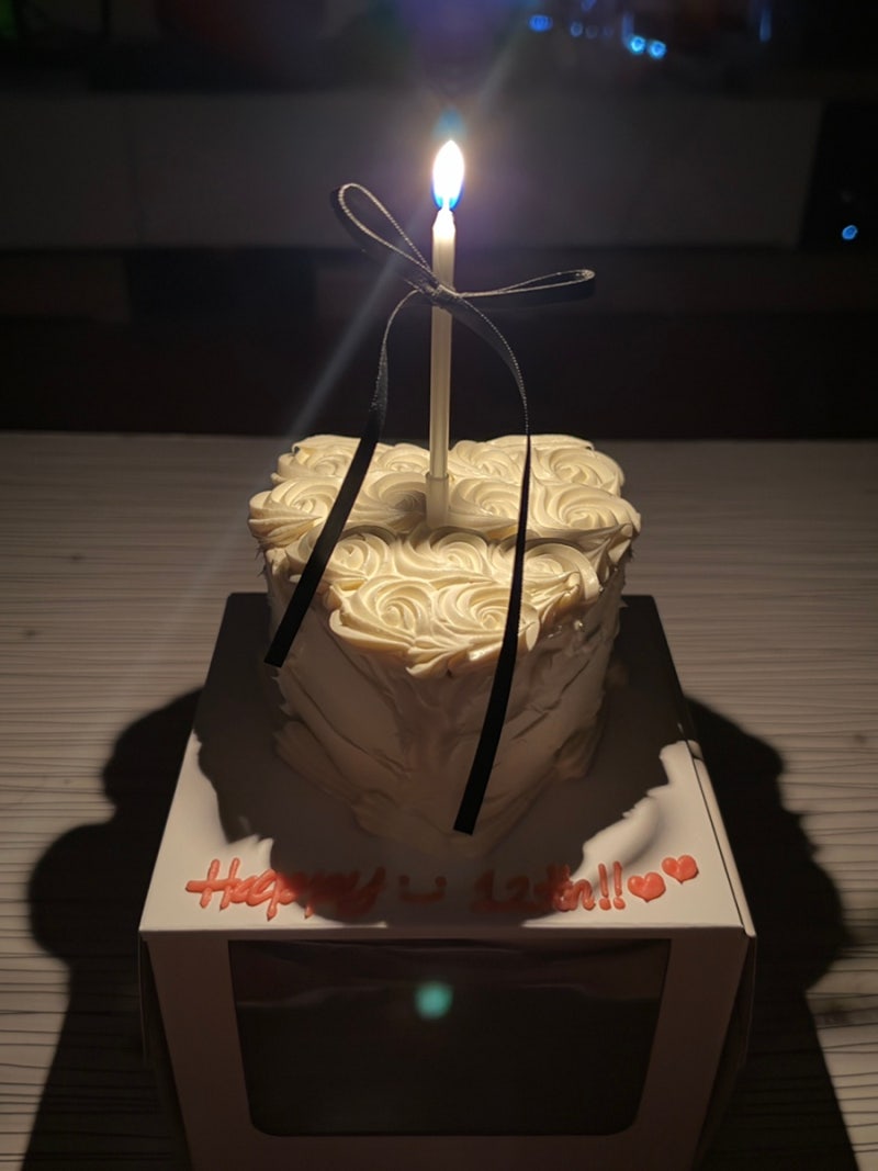 홍대 레터링 케이크 추천 쏘스윗 홍대점 가성비 하트 케이크 24시간 무인 픽업 예약 후기