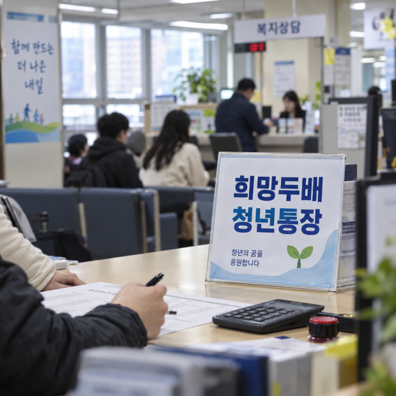 희망두배 청년통장 "3년에 1,080만원 지급" 신청자격과 신청방법 총정리