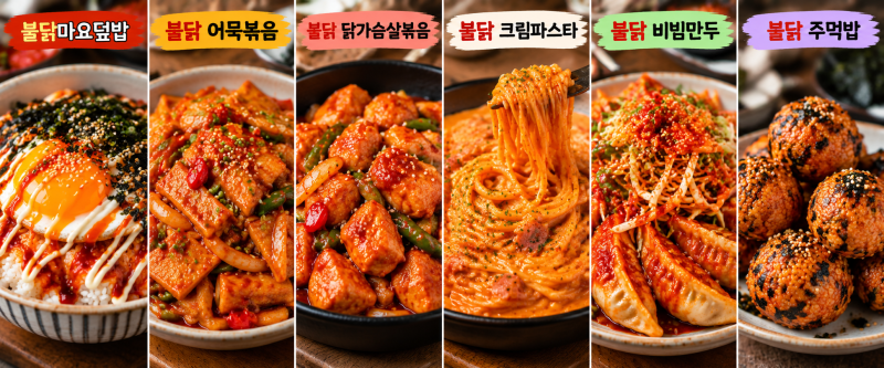 불닭소스 한 병 샀는데 라면에만 넣는다면? 무조건 써먹는 불닭소스 활용요리 6가지