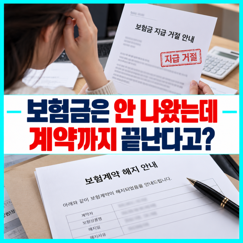 면책기간에 암이 발견되면 보험계약도 끝날까? 보험금 부지급과 계약 유지의 차이