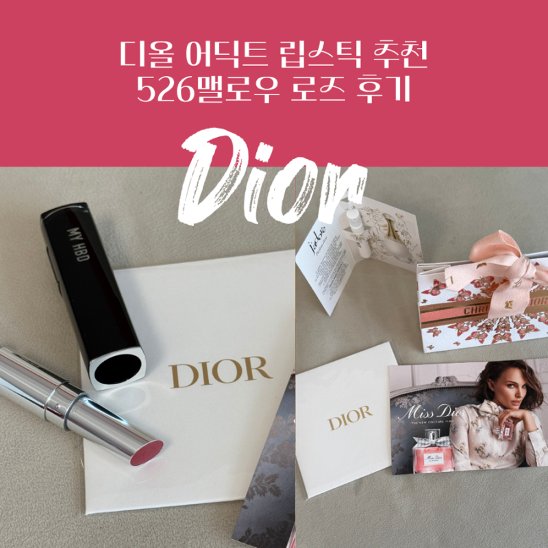 디올 어딕트 립스틱 추천 526맬로우 로즈 후기