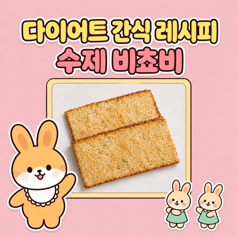 수제 비쵸비 레시피 | 유튜버 유지남자 | 다이어트 간식 레시피