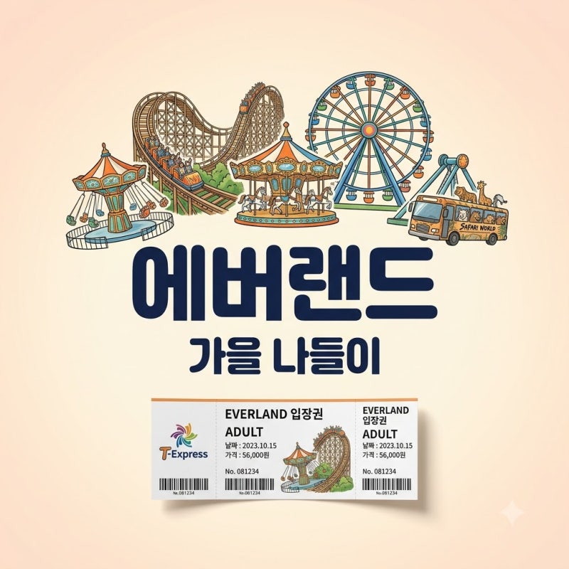 오늘 에버랜드 가세요? 운영시간부터 입장권·블러드시티까지 총정리