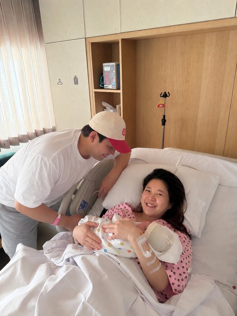 김해준♥김승혜 오늘 득녀…자연분만 성공 “우리가 부모가 되다니” 결혼 2년 만에 첫딸